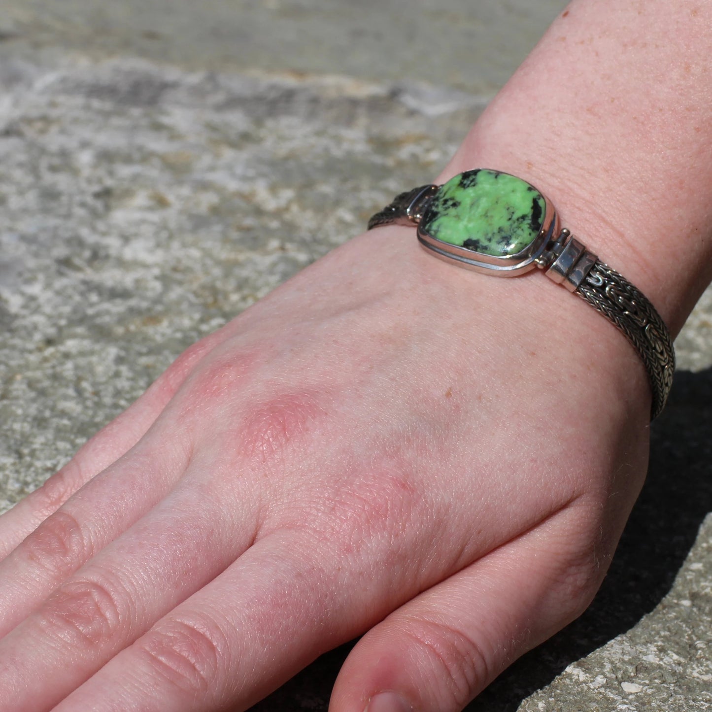 African Turquoise Bracelet