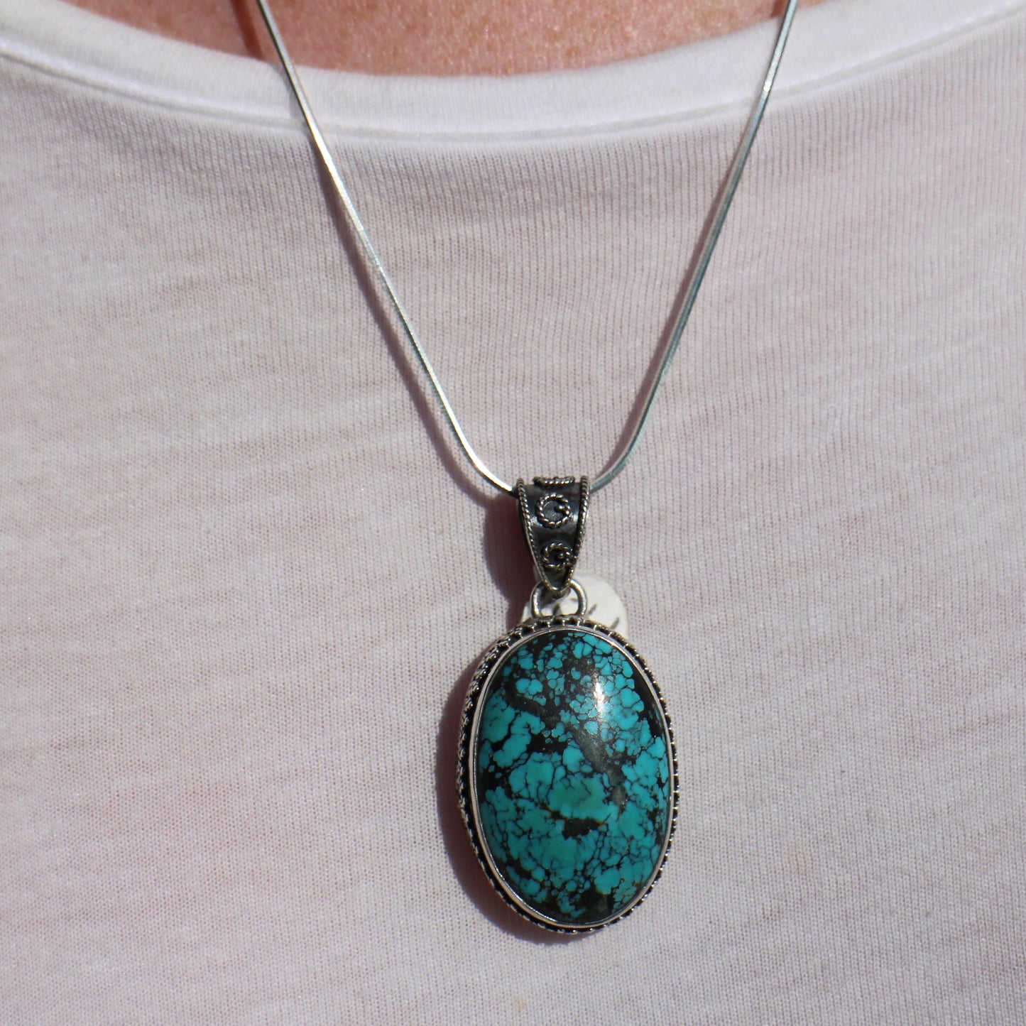 Asian Turquoise Pendant