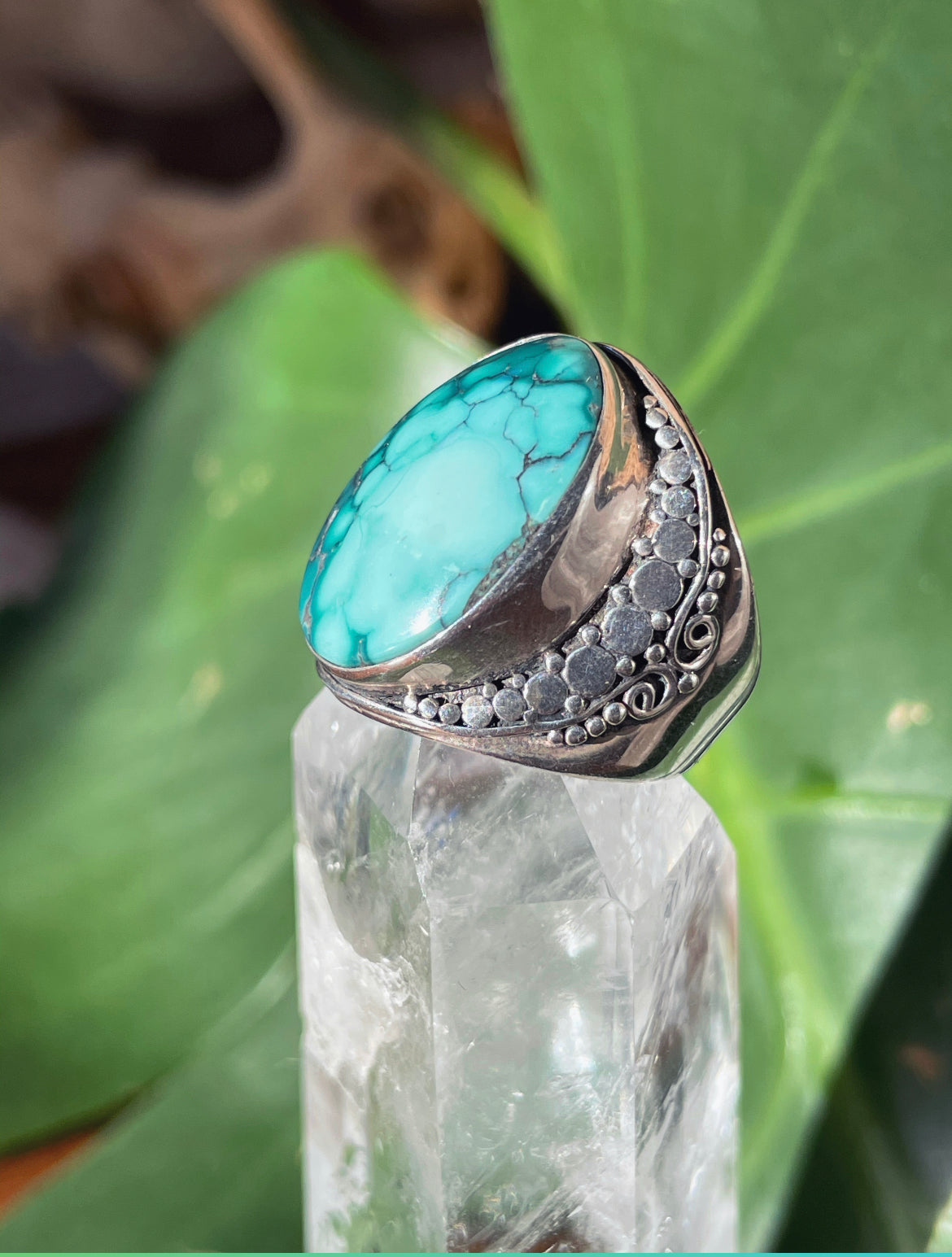 Tropical Reef Turquoise Ring (size 6)