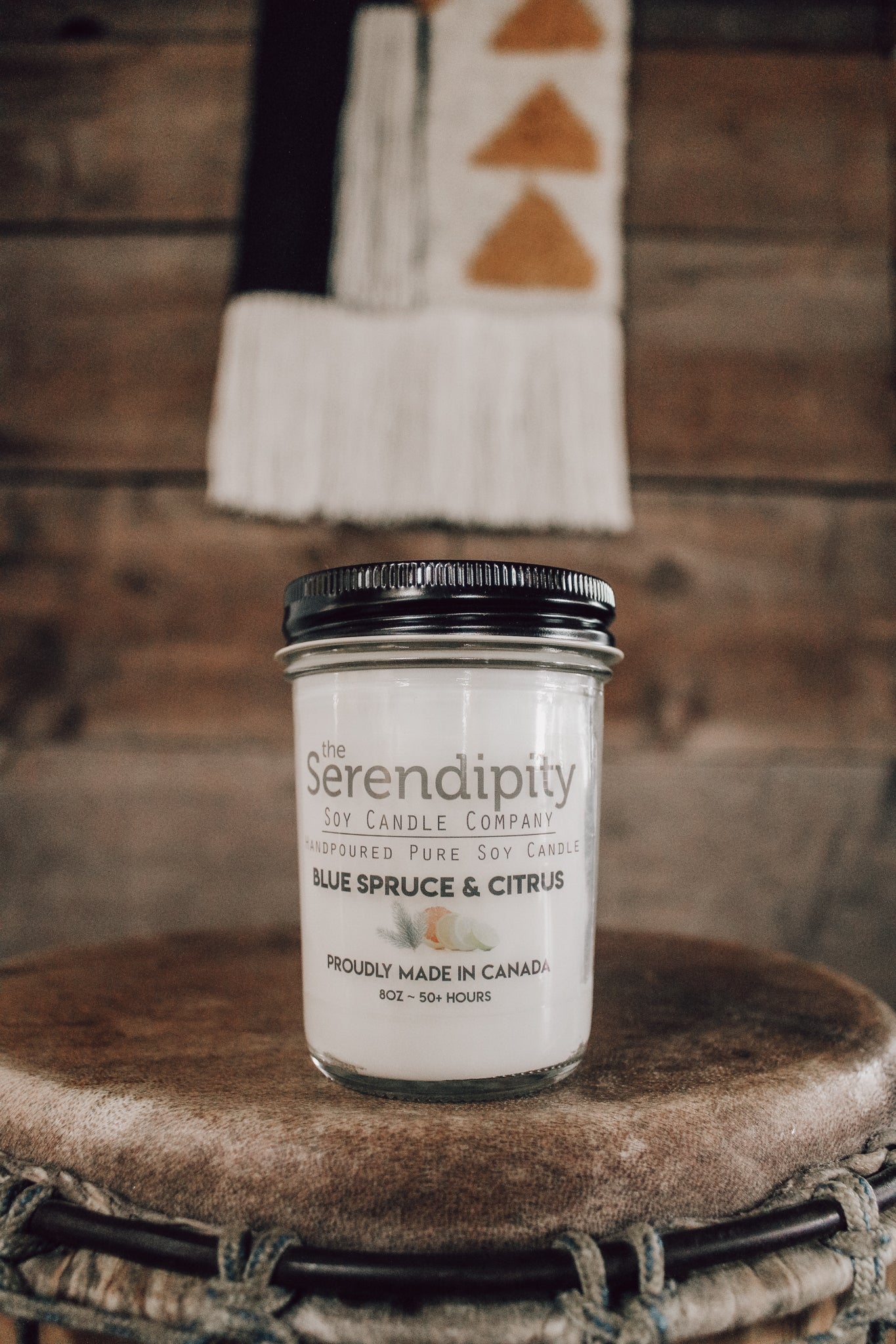 Blue Spruce & Citrus Serendipity Candle