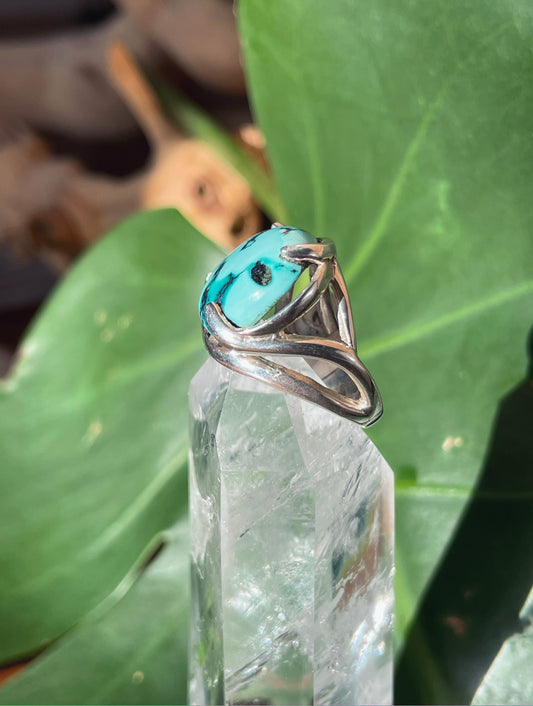 Dreamy Turquoise Ring (size 5 3/4)