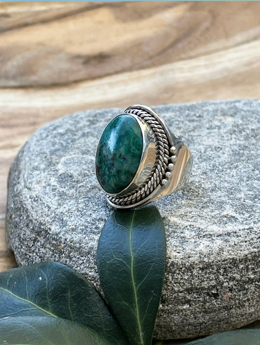 Mystic Muse Chrysocolla Ring