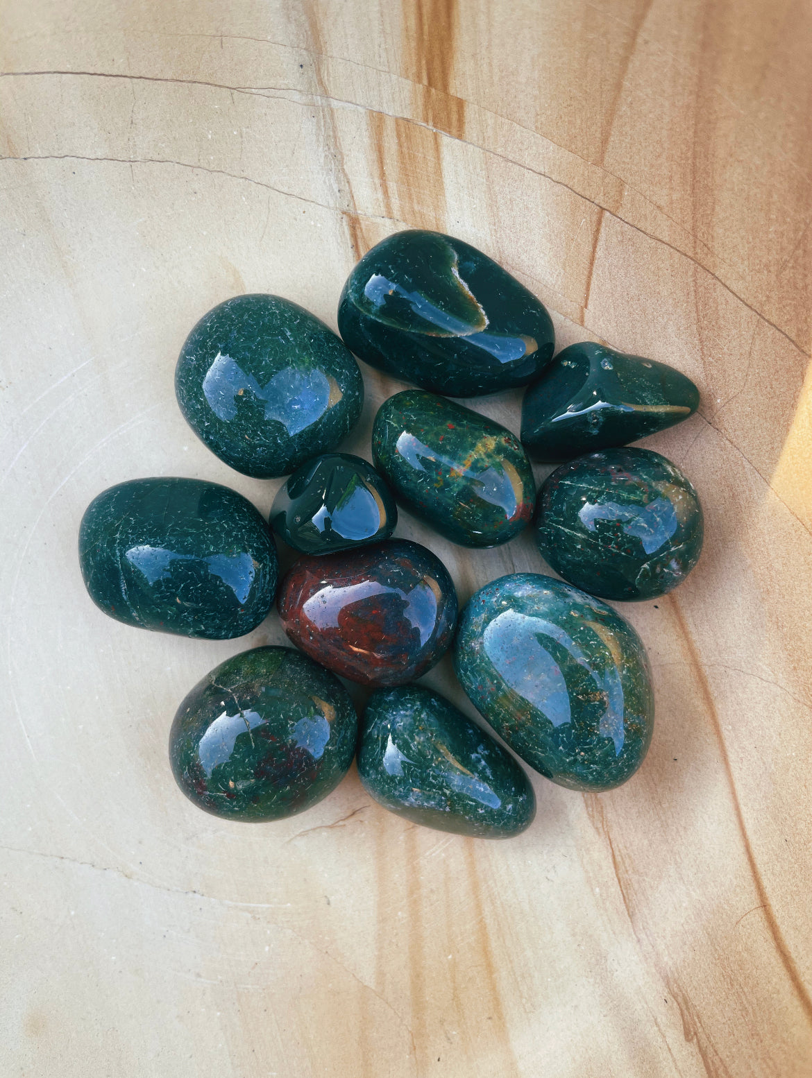 Tumbled Bloodstone