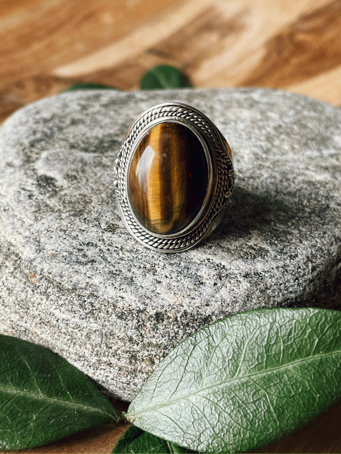 Tiger's Eye Ring