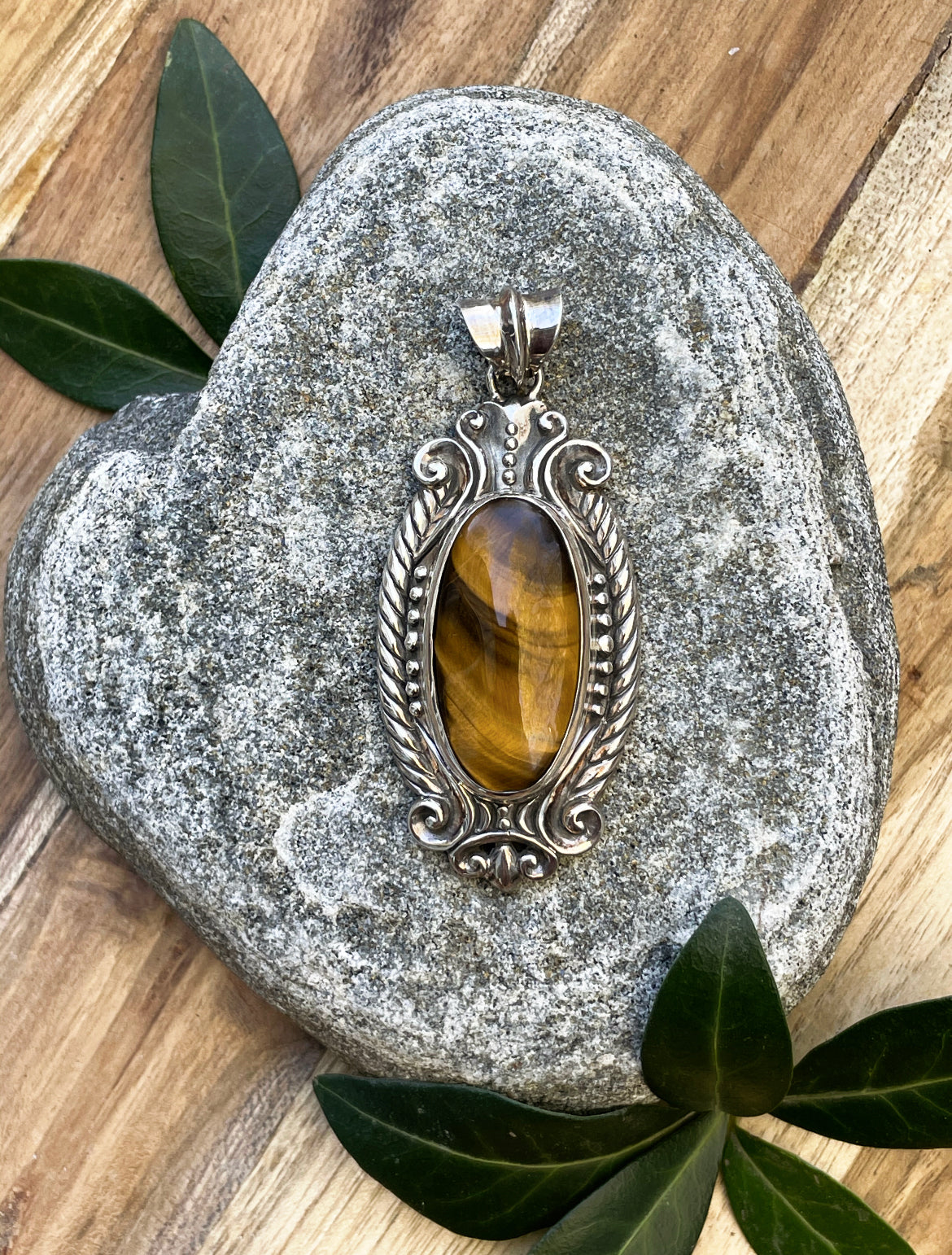 Tiger eye Circle Necklace - Tiger eye high quality Ball Pendant - Silver Necklace - Round Tiger eye Pendant - Tiger eye Jewelry - Sterling Silver Jewelry