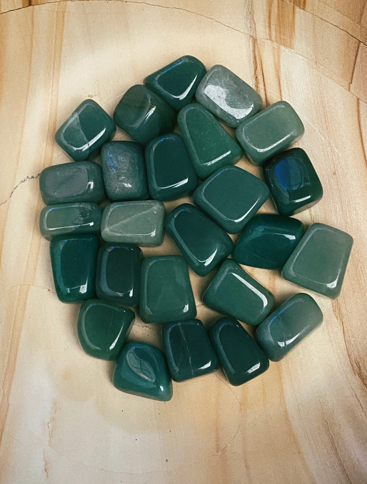 Green Aventurine Tumbles