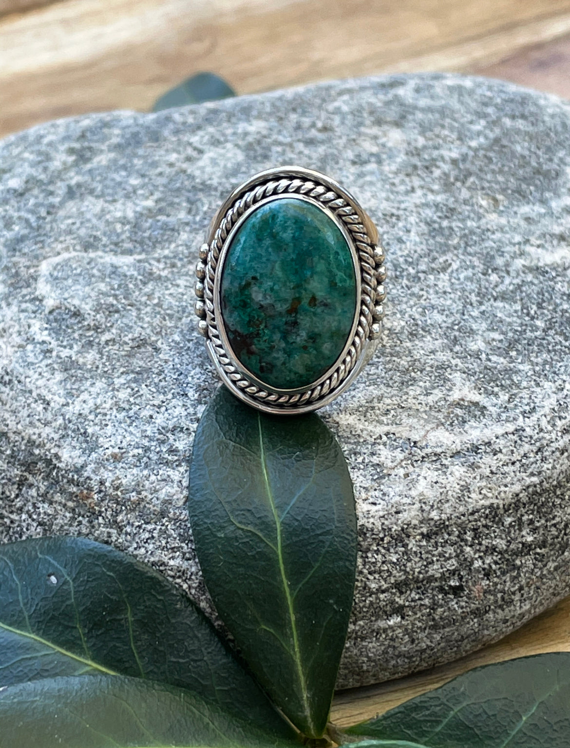 Mystic Muse Chrysocolla Ring