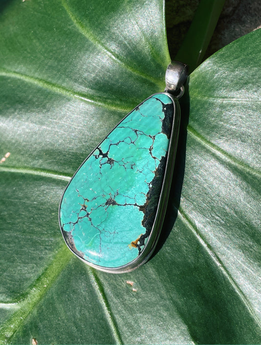 African Turquoise Pendant